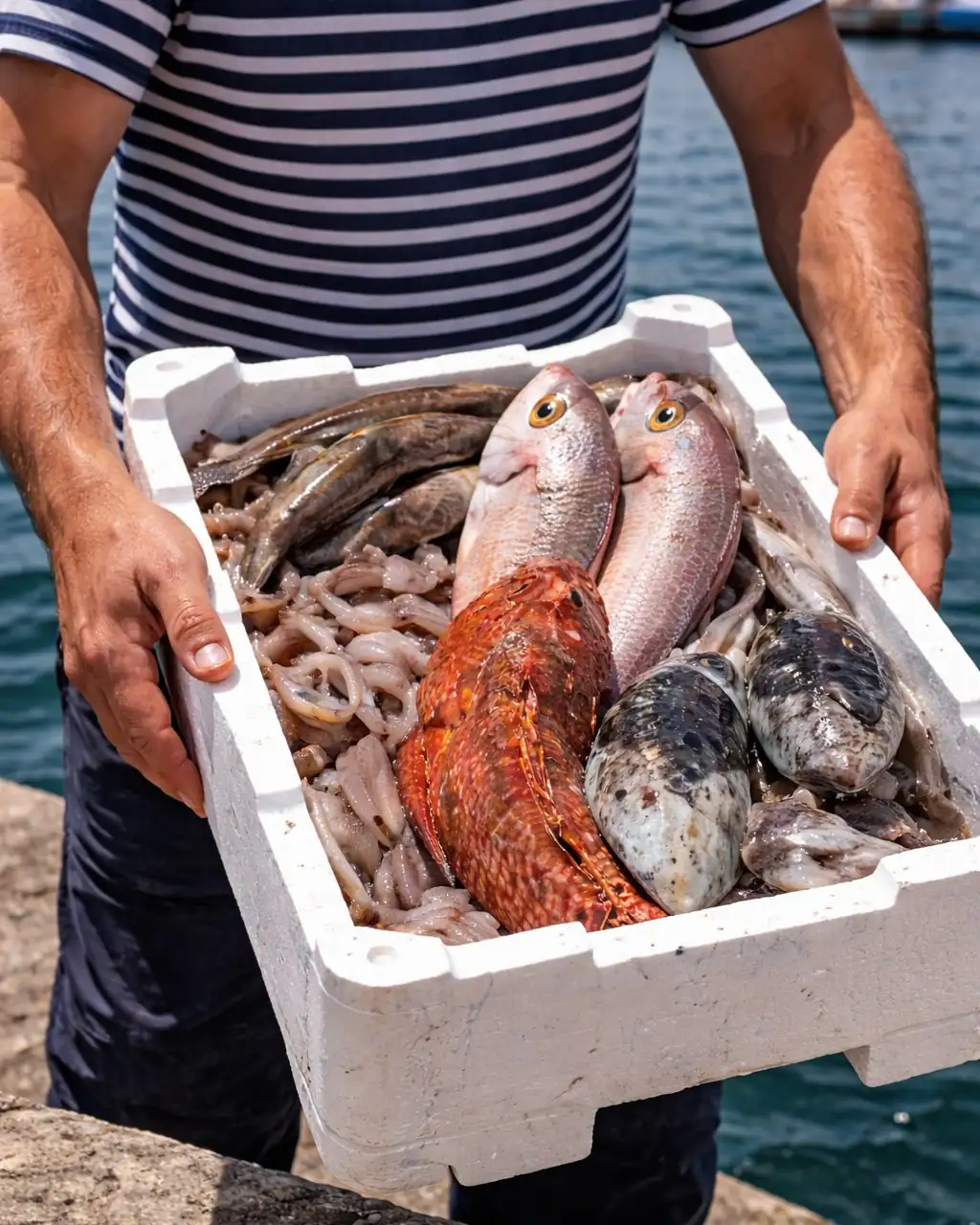 пресен улов и контролирана логистика за прясна риба и морски дарове в ресторант Аристо София