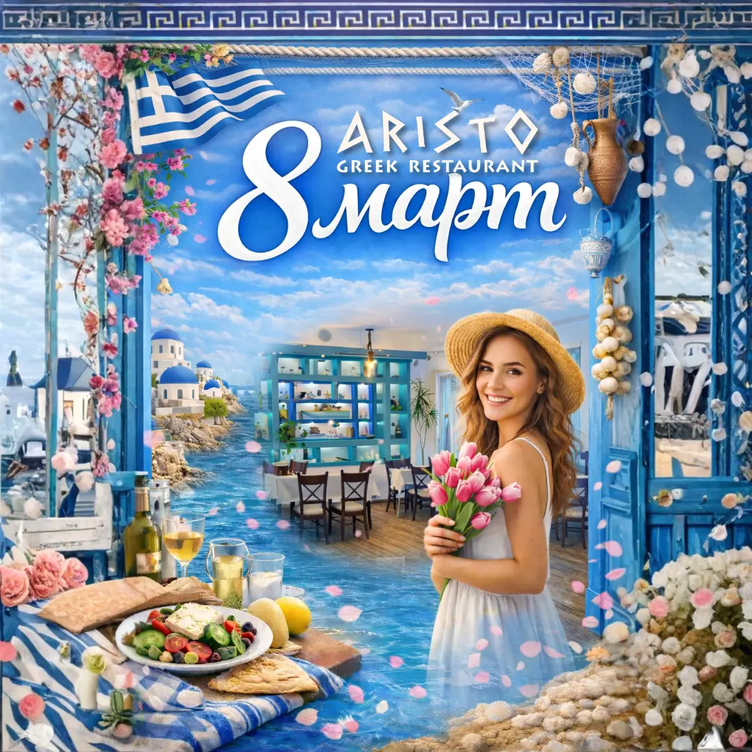 8 март в Аристо - гръцка вечер без куверт